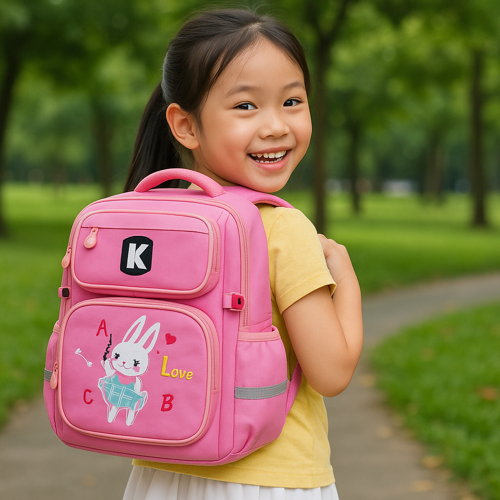 Chuẩn bị balo cho năm học mới với KOVAS – chuyên sản xuất balo in logo cho trường học từ mẫu giáo đến THPT. Sản phẩm đồng bộ, bền đẹp, giá tốt!