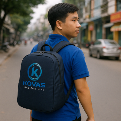 Balo in logo - xu hướng quà tặng hiệu quả 2025