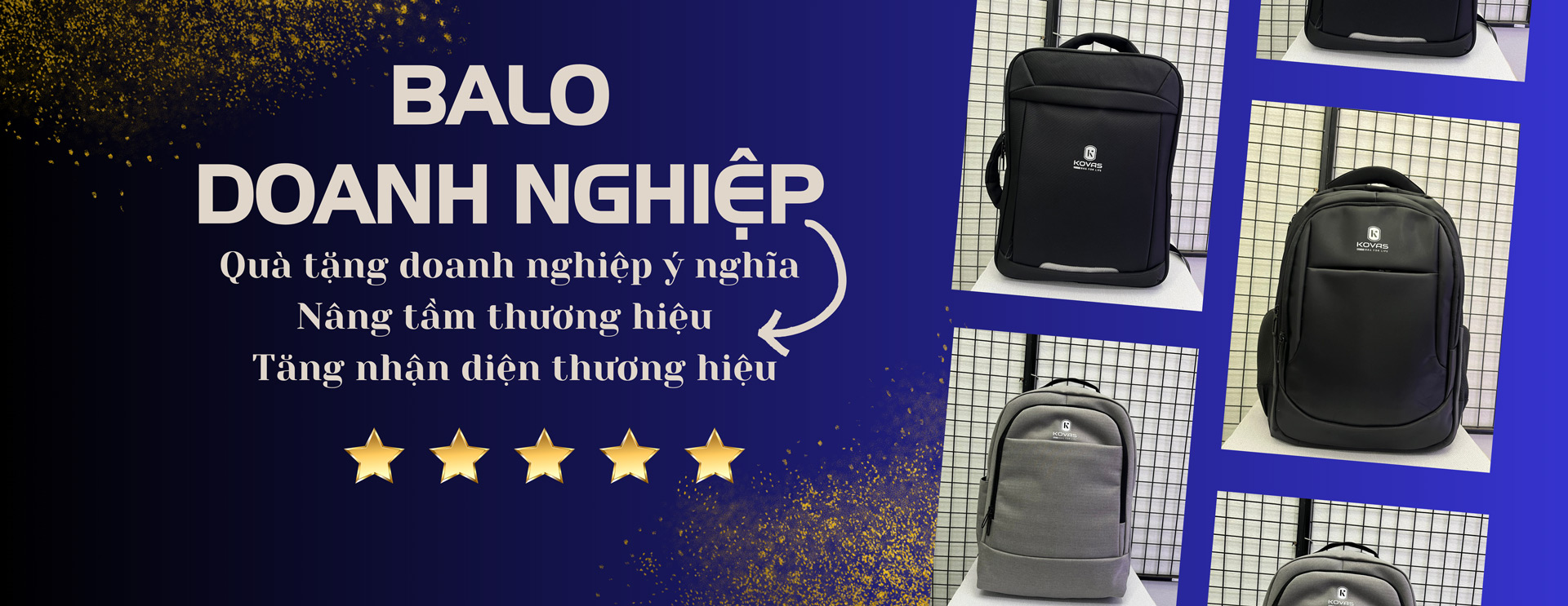 Balo in logo - xu hướng quà tặng hiệu quả 2025