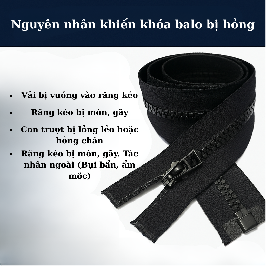 Hướng Dẫn Cách Sửa Khóa Balo Bị Hỏng Đơn Giản Nhanh Chóng