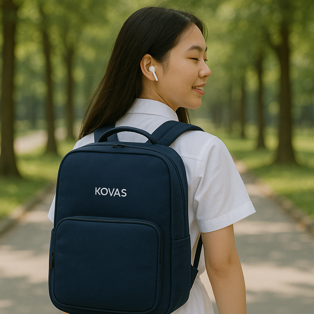 Chuẩn Bị Balo Cho Năm Học Mới Cùng KOVAS: Đồng Hành Cùng Học Sinh Tự Tin Khởi Đầu