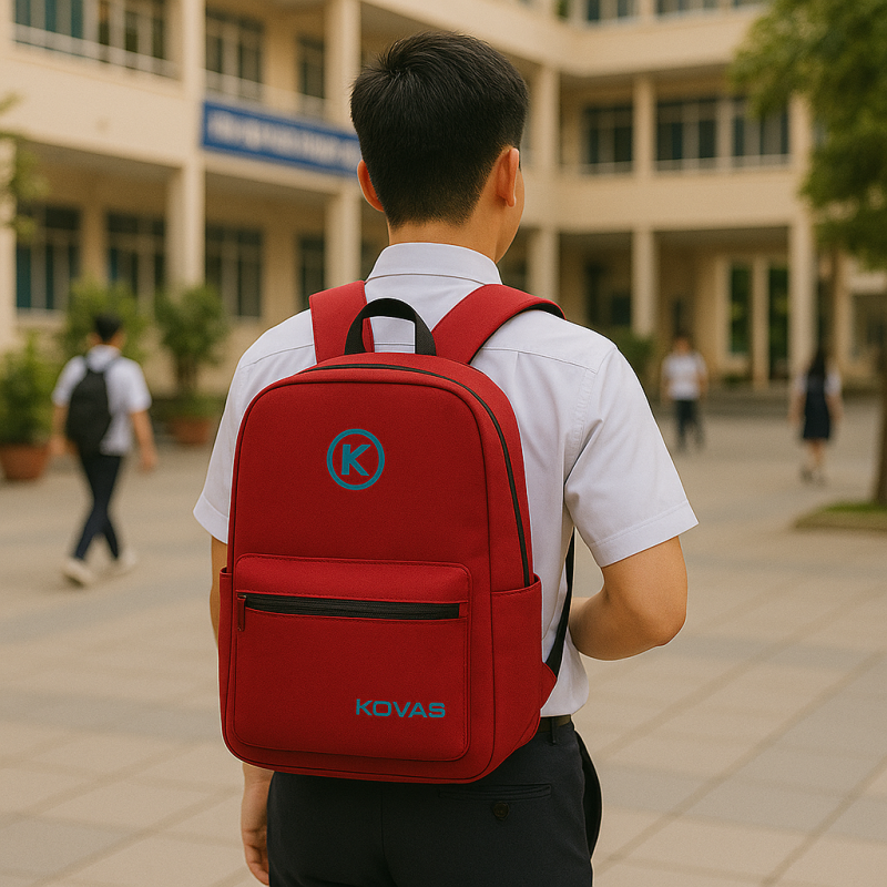 Balo in logo may số lượng vượt qua quảng cáo truyền thống