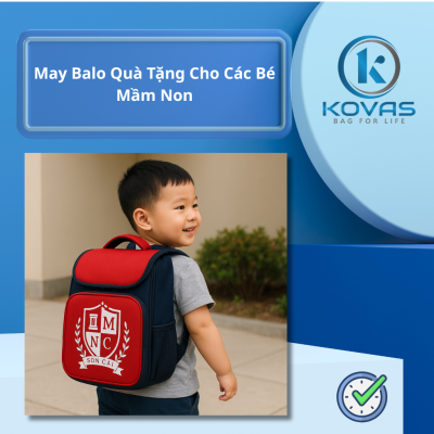 May Balo Quà Tặng Cho Các Bé Mầm Non - KOVAS balo túi xách