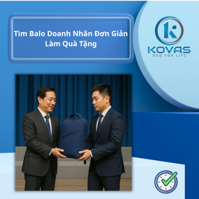 Tìm balo doanh nhân đơn giản làm quà tặng