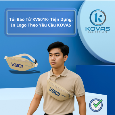 Túi Bao Tử KV501K- Tiện Dụng, In Logo Theo Yêu Cầu KOVAS