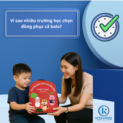 Vì Sao Nhiều Trường Học Chọn Đồng Phục Balo? - Balo KOVAS