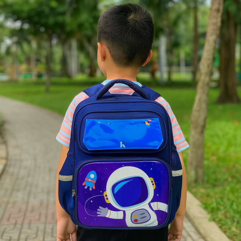 Balo mầm non có đệm lưng, chống gù cho trẻ - Balo Kovas