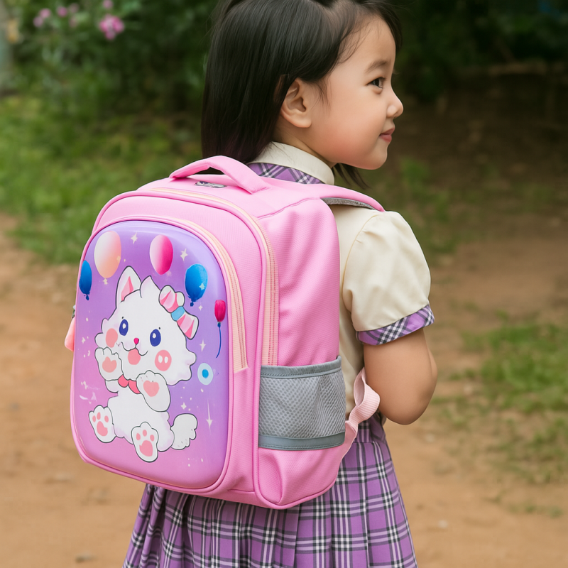 Balo mầm non có đệm lưng, chống gù cho trẻ - Balo Kovas