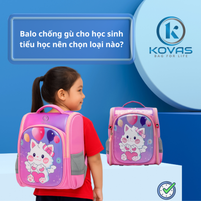 Balo chống gù cho học sinh tiểu học nên chọn loại nào?