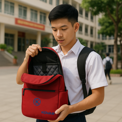 Balo mầm non đẹp nhưng có dễ giặt không? Balo KOVAS