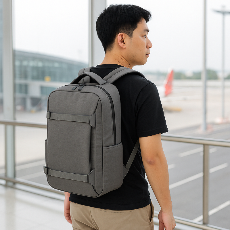 Balo du lịch có quai trợ lực, đỡ mỏi vai - Balo Kovas 