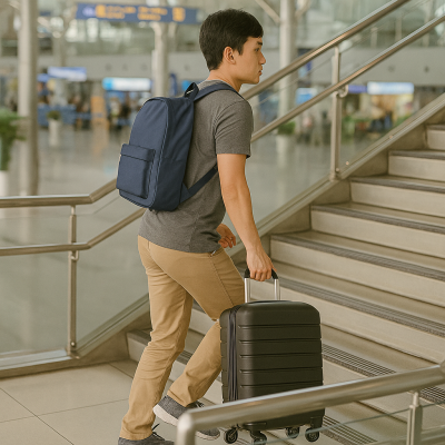 Nên chọn balo du lịch hay vali kéo? Balo - Túi Xách KOVAS