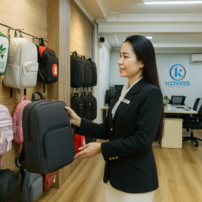 Top mẫu balo doanh nghiệp thiết kế sang trọng