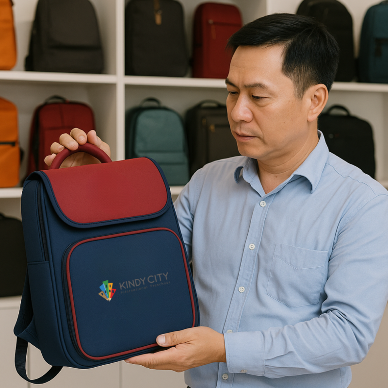 Balo in logo số lượng ở đâu đẹp Quận 5? TIPS từ Balo KOVAS