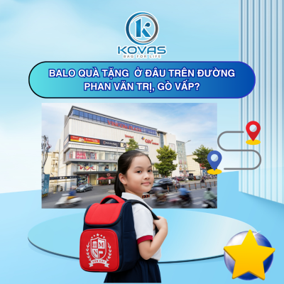 Balo quà tặng  ở đâu trên đường Phan Văn Trị, Gò Vấp?