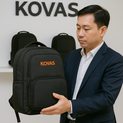 4 cách chọn màu logo in trên balo không bị “phô” - KOVAS