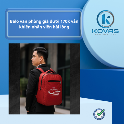 Balo văn phòng giá dưới 170k vẫn khiến nhân viên hài lòng