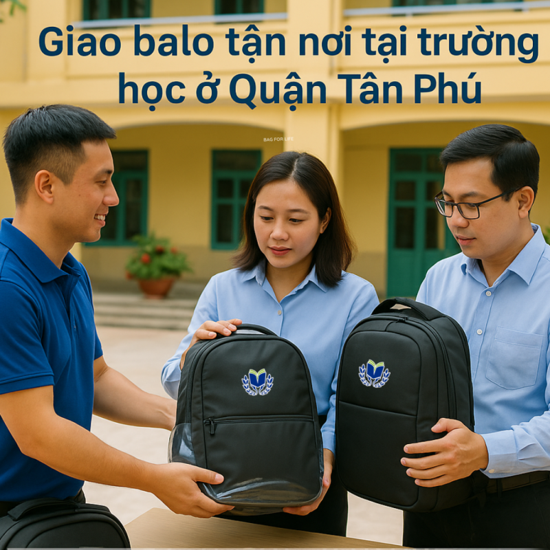 Quận Tân Phú chỗ nào nhận may balo số lượng theo yêu cầu?