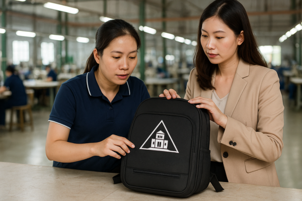 Quận 1 đơn vị nhận may balo in logo số lượng 100 cái không?