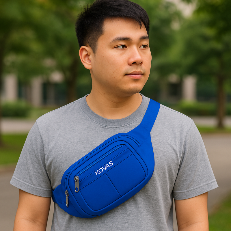 Túi đeo chéo - 3 cách đeo chuẩn đồng bộ tại Quận 7
