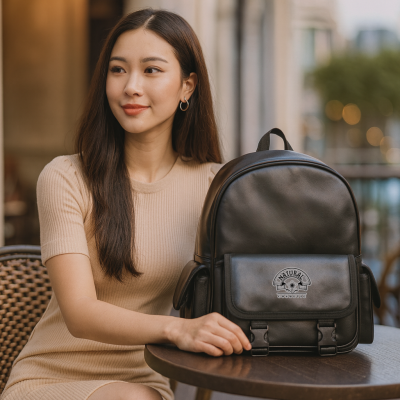 Chỉ 3 bước balo trung tâm ngoại ngữ in logo số lượng lớn