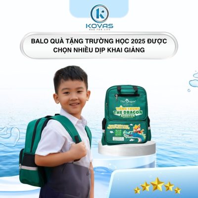 Balo quà tặng trường học 2025 được chọn nhiều dịp khai giảng