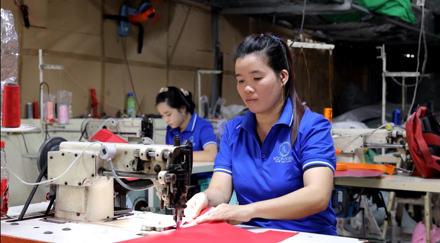 Balo trung tâm anh ngữ - Nhận may số lượng theo yêu cầu