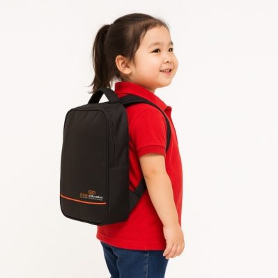 Balo trung tâm ngoại ngữ EMG Education in logo theo yêu cầu