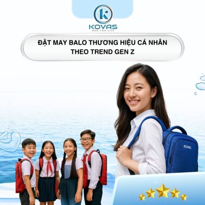 Đặt may balo thương hiệu cá nhân theo trend Gen Z