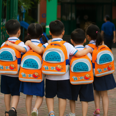 Gia công balo học sinh thương hiệu Việt Nam - BALO KOVAS