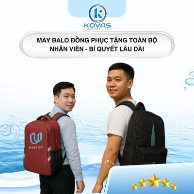 May balo đồng phục tặng toàn bộ nhân viên