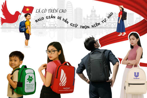 Xưởng may balo trung tâm Anh ngữ uy tín tại TPHCM – KOVAS