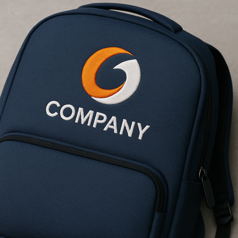 May balo quà tặng doanh nghiệp chất liệu vải Dù Xốp cao cấp