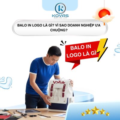 KOVAS – Xưởng sản xuất balo in logo theo yêu cầu