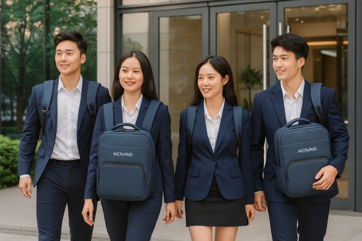 KOVAS – Xưởng sản xuất balo in logo theo yêu cầu