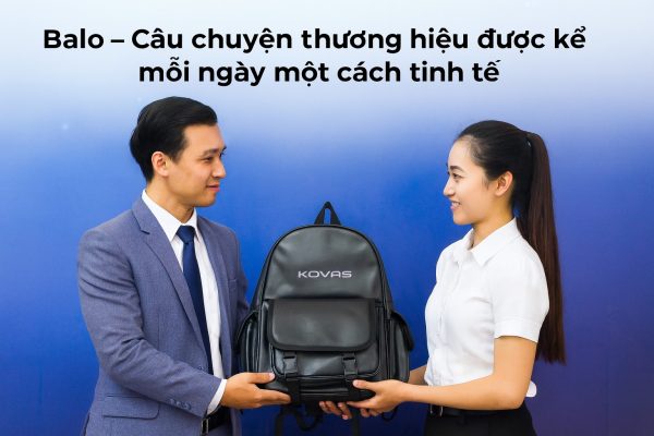 Bạn có thể dùng balo kể câu chuyện thương hiệu như thế nào?