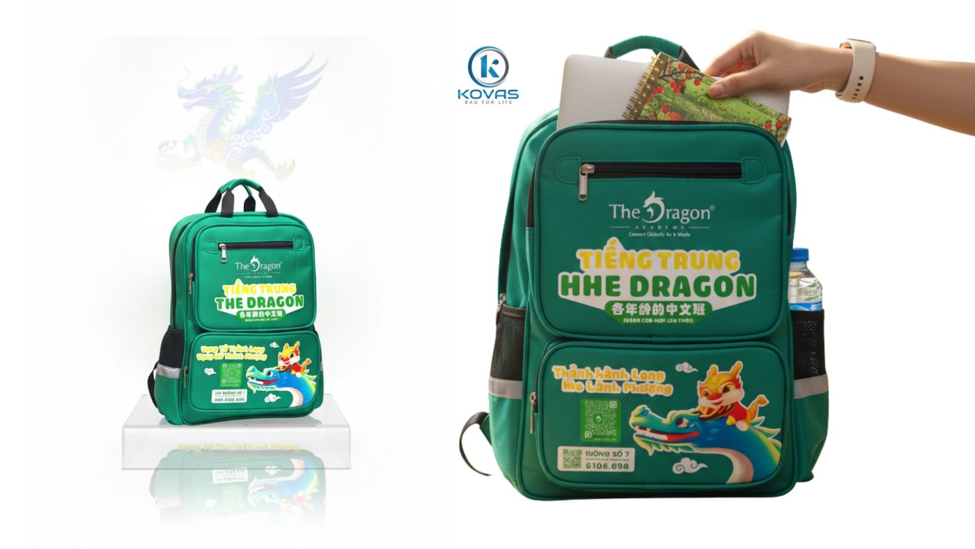 Nên chọn balo trung tâm Anh ngữ có quai phản quang