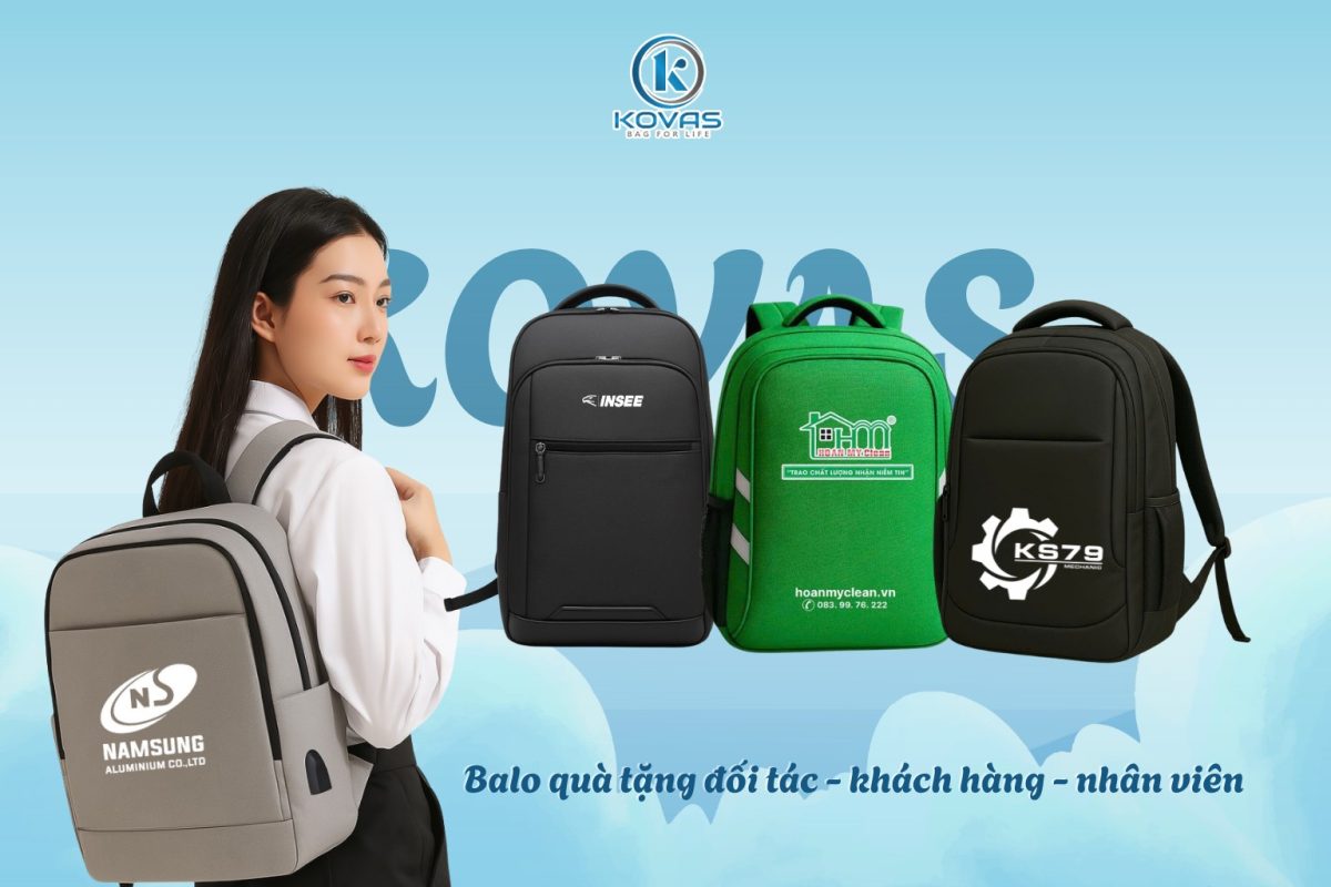 Bảng Báo Giá Balo In Logo Chất Lượng Cập Nhật Mới Nhất