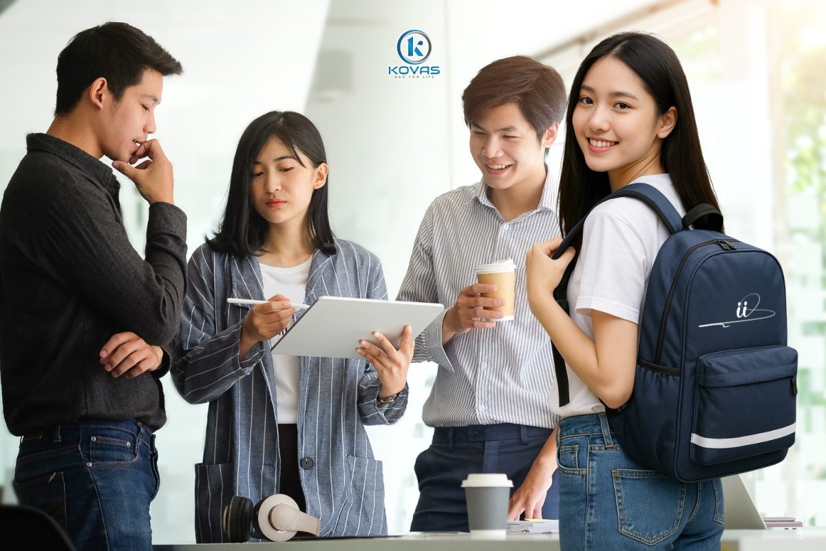 Doanh nhân trẻ "tiết lộ" 3 cách gia công balo thương hiệu tạo khác biệt