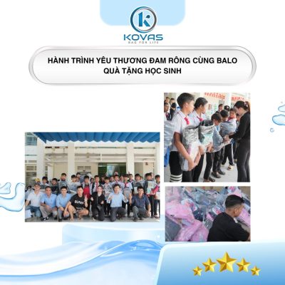 Hành trình trao tặng balo học sinh đến xã Đam Rông-Lâm Đồng