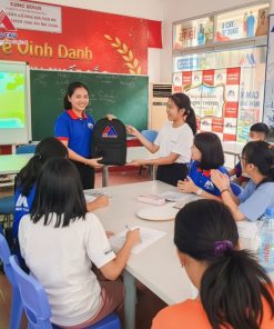 balo-trung-tam-ngoai-ngu-in-logo-chuan