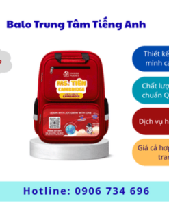 Đặt Balo Trung Tâm Tiếng Anh Lấy Gấp Tại TP.HCM
