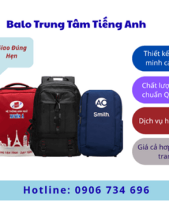 Xưởng Balo Trung Tâm Tiếng Anh