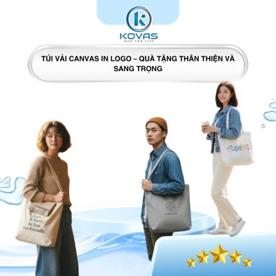 In Túi Đeo Vải Bố