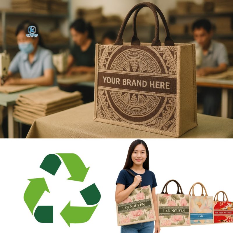 xưởng may túi vải đay