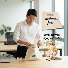 xưởng in túi vải bố