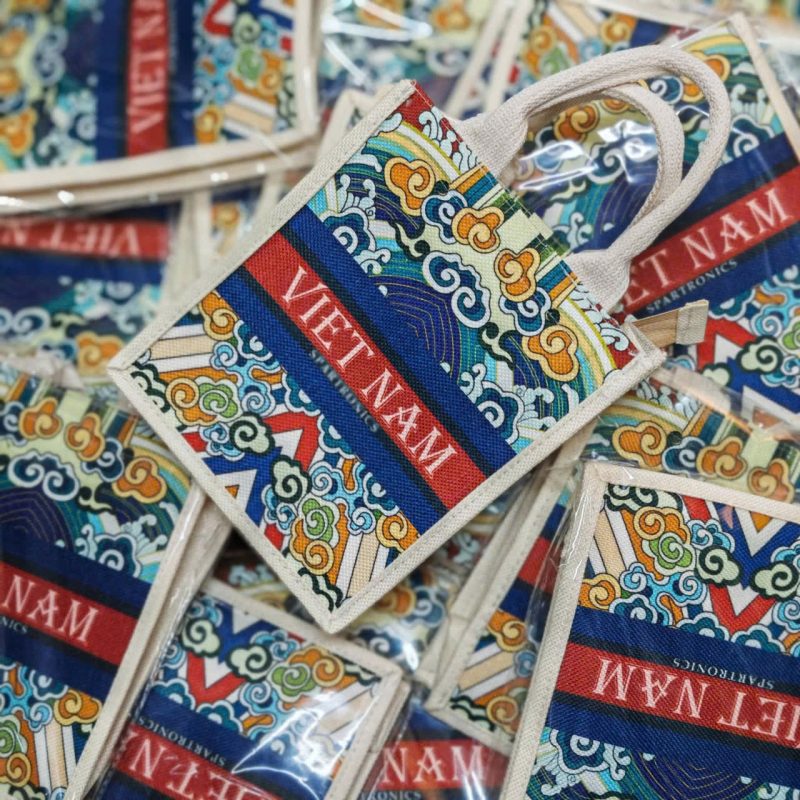 Túi vải đay đựng nến thơm