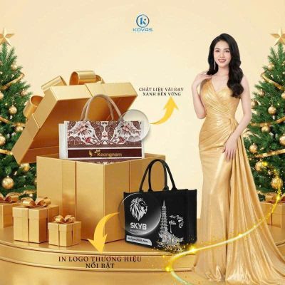 Túi vải đay quà sinh nhật  