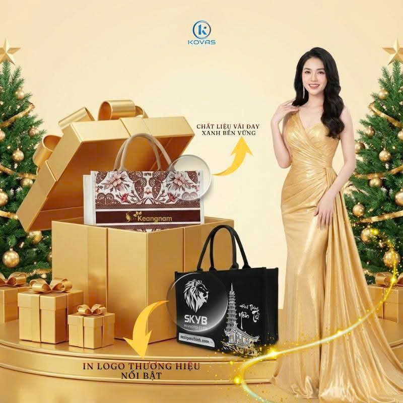 Túi vải đay quà sinh nhật