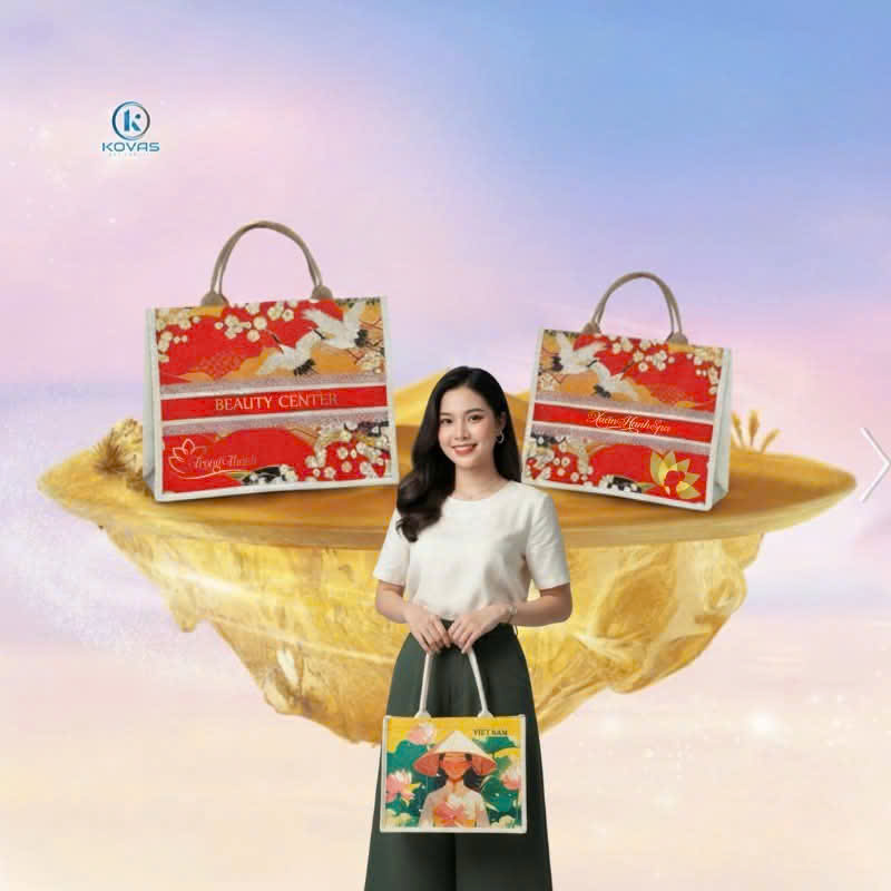 Túi vải đay Linen